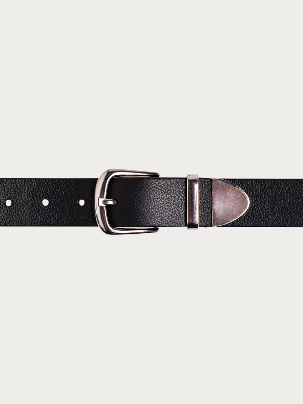 Women's Pebble Grain Leather Belt image number 0