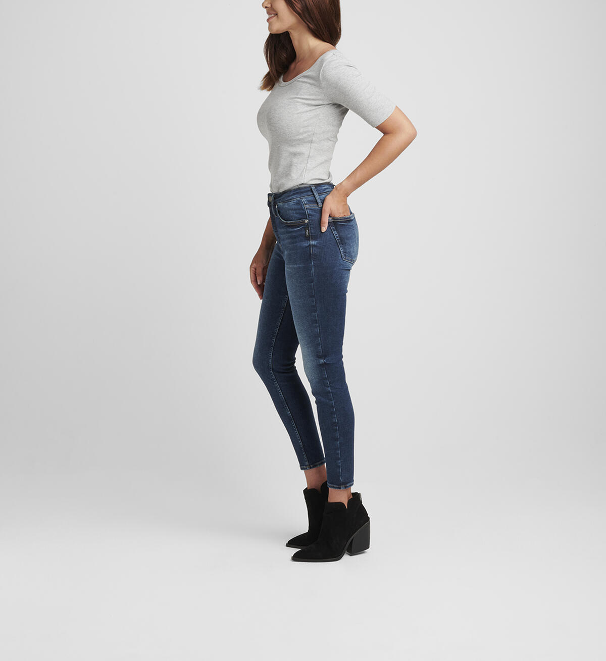 Infinite Fit High Rise Skinny Jeans, , hi-res image number 5