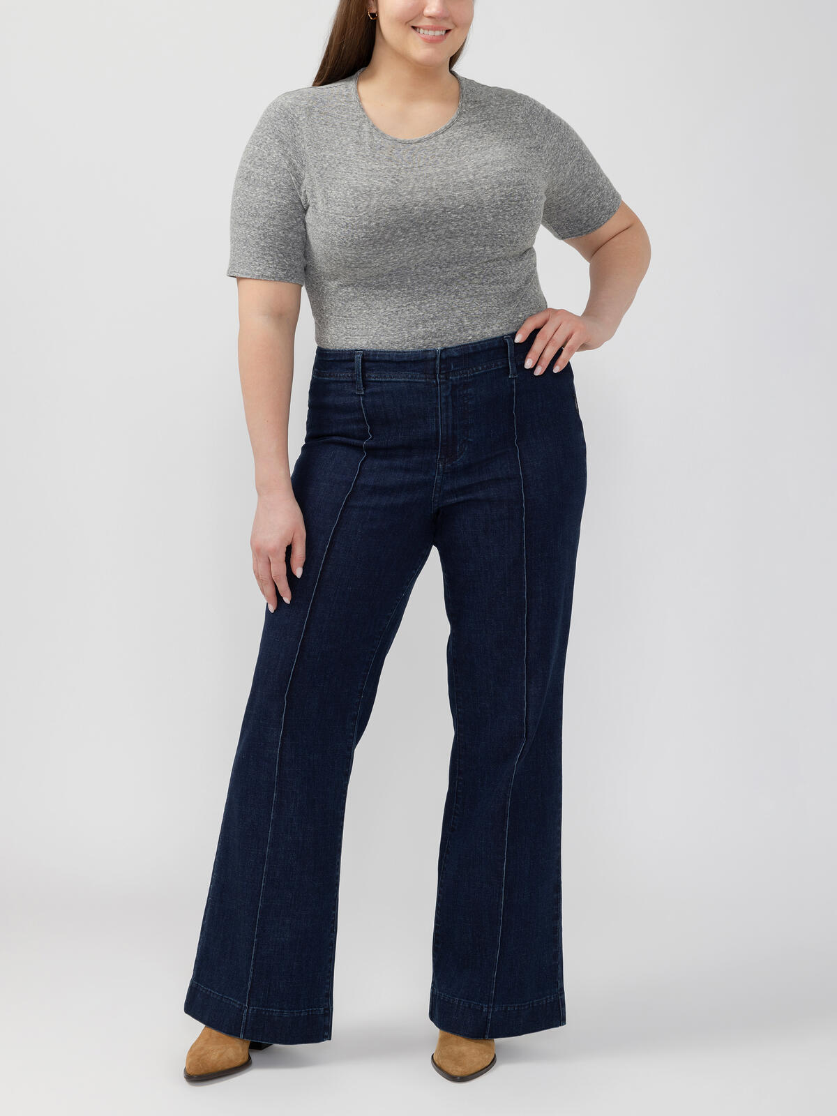 Suki Trouser Leg Jeans image number 0