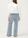 Avery High Rise Trouser Leg Jeans Plus Size image number 1