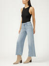 Isbister High Rise Angled Seam Wide Leg Jeans image number 3