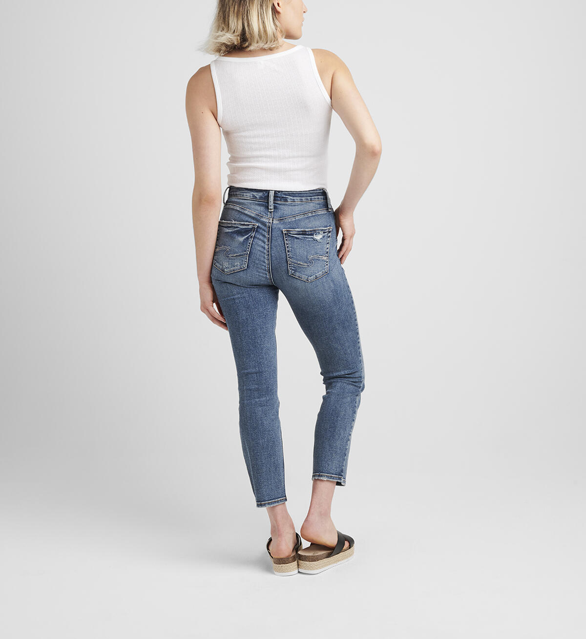 Avery High Rise Straight Crop Jeans, , hi-res image number 1