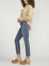 Boyfriend Mid Rise Slim Leg Jeans image number 2