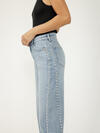 Isbister High Rise Angled Seam Wide Leg Jeans image number 4