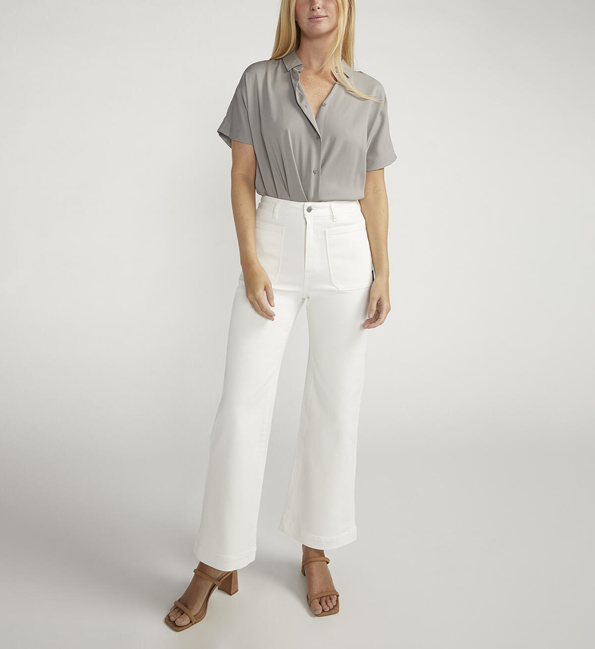 High Rise Wide Leg Pant, , hi-res image number 0