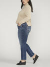 Britt Low Rise Straight Leg Jeans Plus Size image number 2