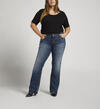 Suki Mid Rise Bootcut Jeans Plus Size, Indigo, hi-res image number 0
