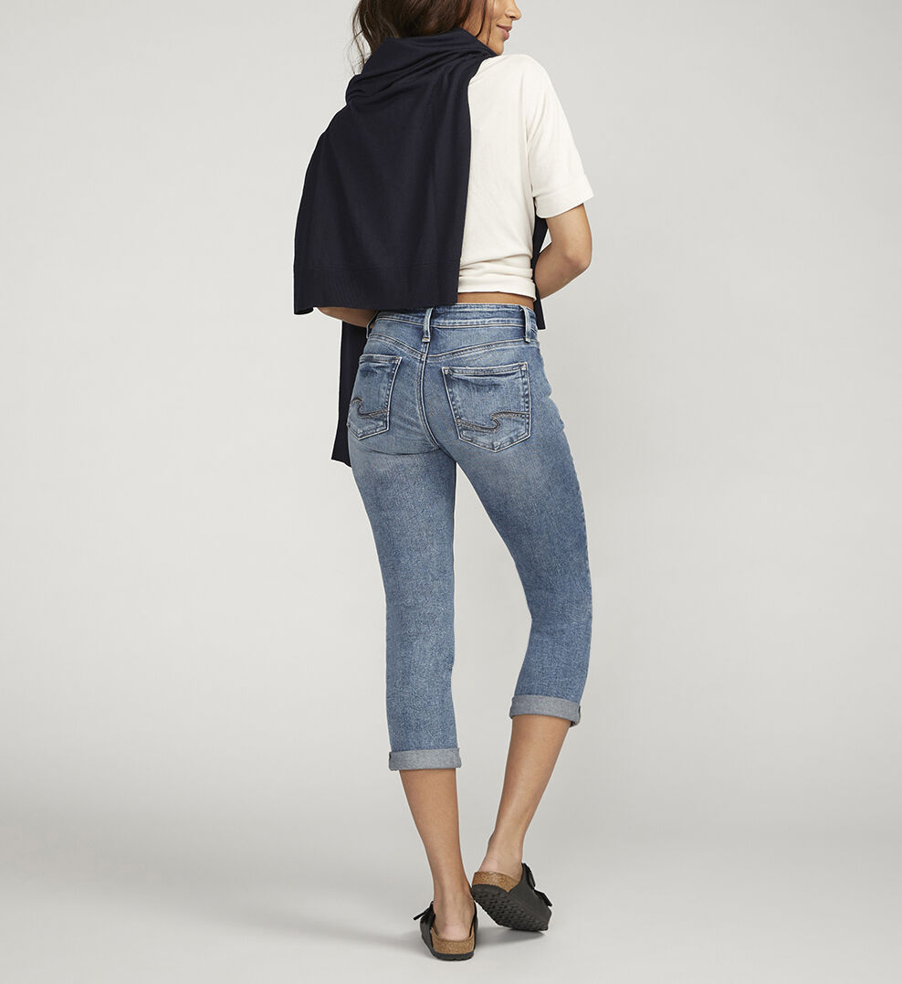Buy Britt Low Rise Capri for CAD 61.00 Silver Jeans CA New