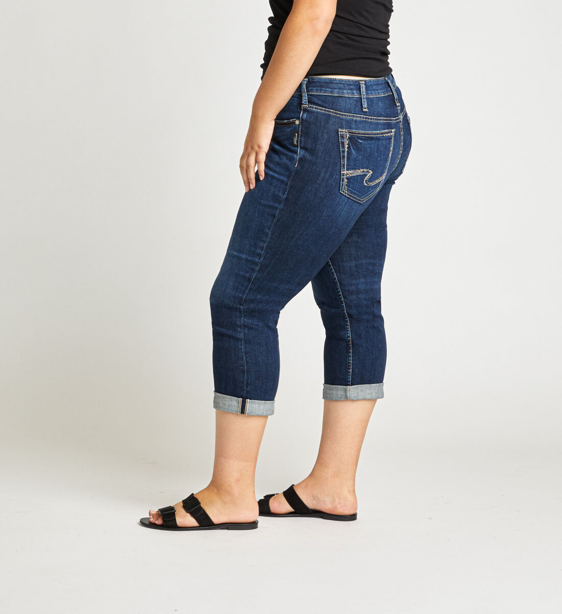Silver jeans suki discount capri