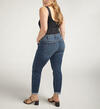 Boyfriend Mid Rise Slim Leg Jeans Plus Size, , hi-res image number 1