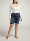 Suki Mid Rise Bermuda Shorts Plus Size image number 0