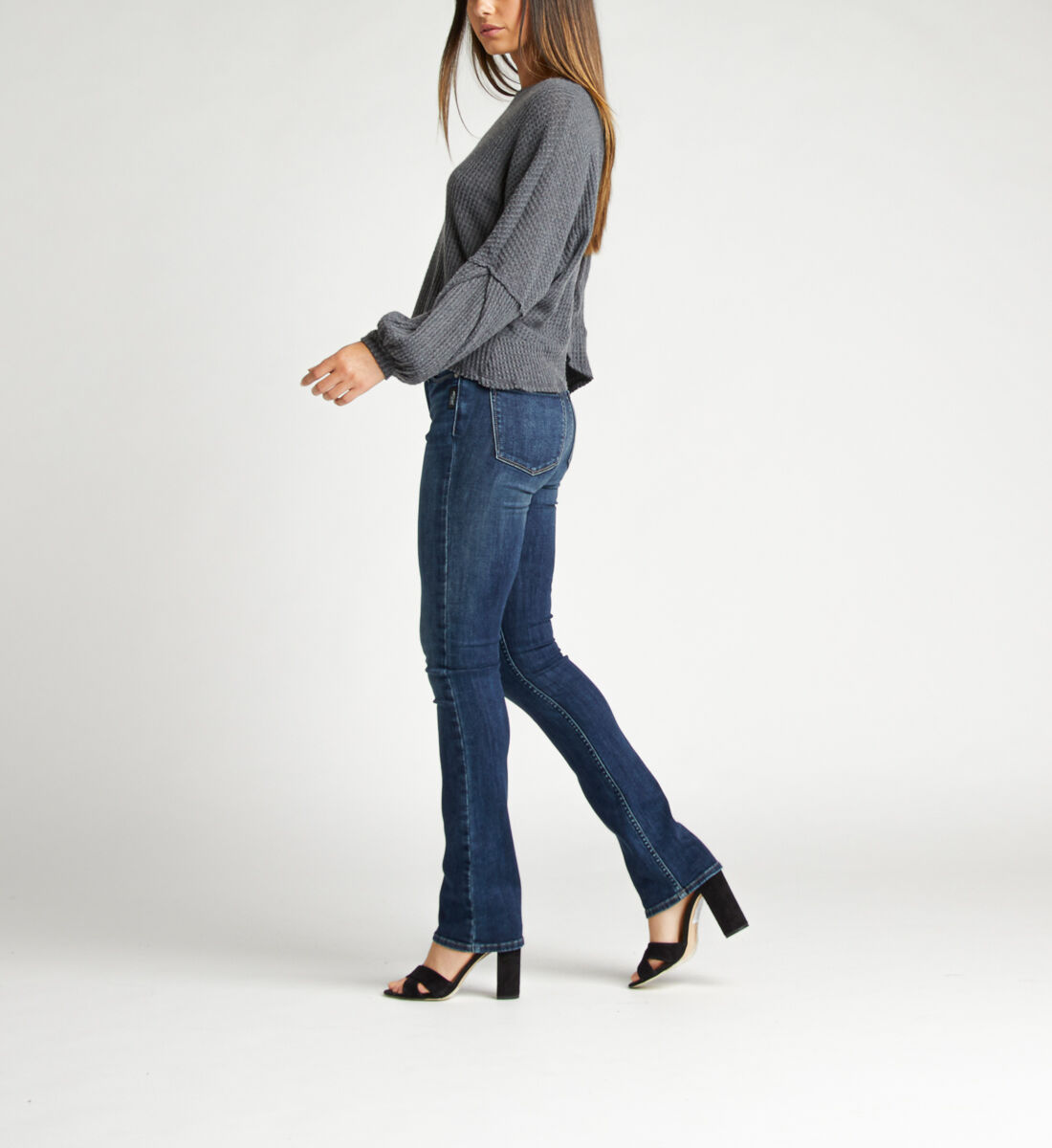 Buy Most Wanted Mid Rise Skinny Bootcut Jeans for CAD 59.00