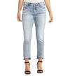 Loose Boyfriend Ankle Skinny Light Wash, , hi-res image number 0