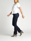 Elyse Mid Rise Slim Bootcut Jeans image number 2