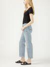 Chelsea Mid Rise Straight Leg Jeans image number 2