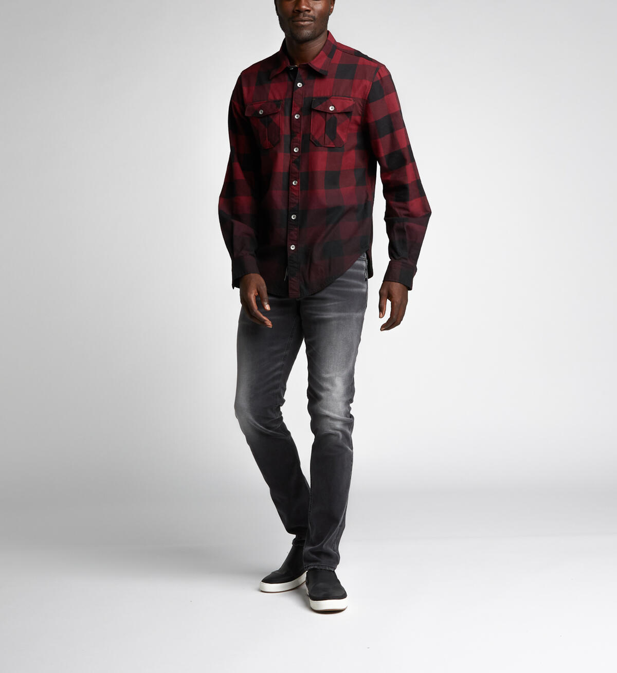 Chase Long-Sleeve Buffalo Check Shirt, , hi-res image number 0