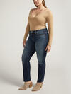 Suki Mid Rise Straight Leg Jeans Plus Size, , hi-res image number 2