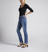 Suki Mid Rise Straight Leg Jeans, Indigo, hi-res image number 1