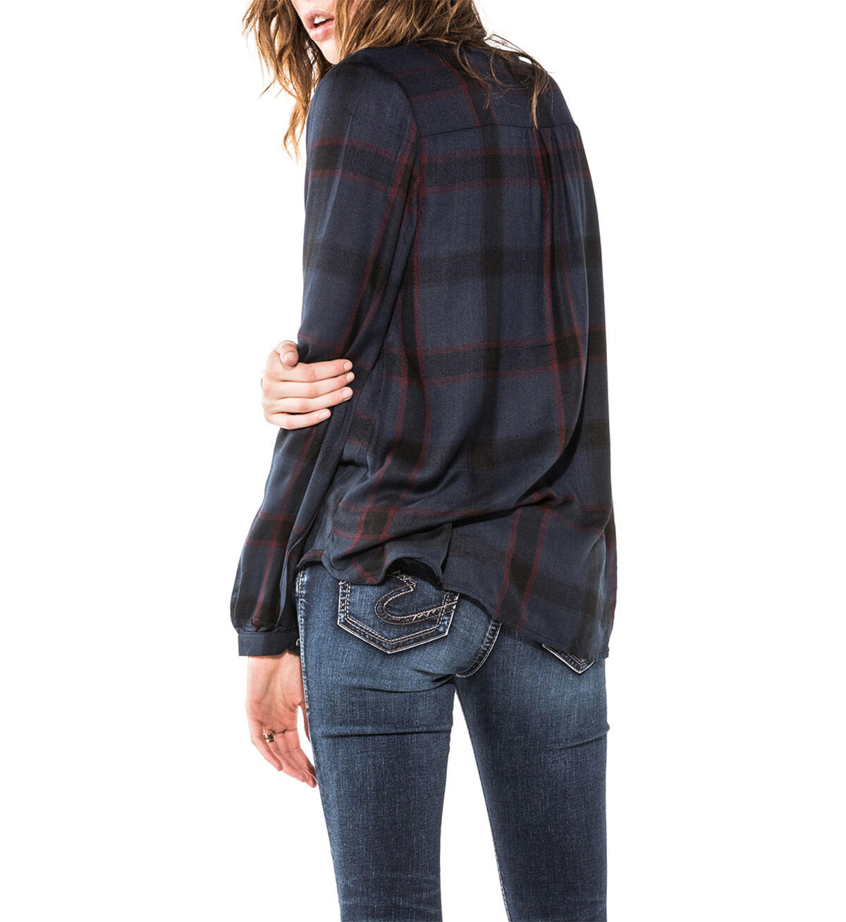 Wrapped Lace Up Shirt, , hi-res image number 1
