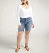 Elyse Mid Rise Bermuda Shorts Plus Size, , hi-res image number 0