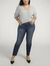 Britt Low Rise Straight Leg Jeans Plus Size image number 0