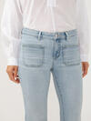 Suki Mid Rise Flare Leg Jeans image number 3