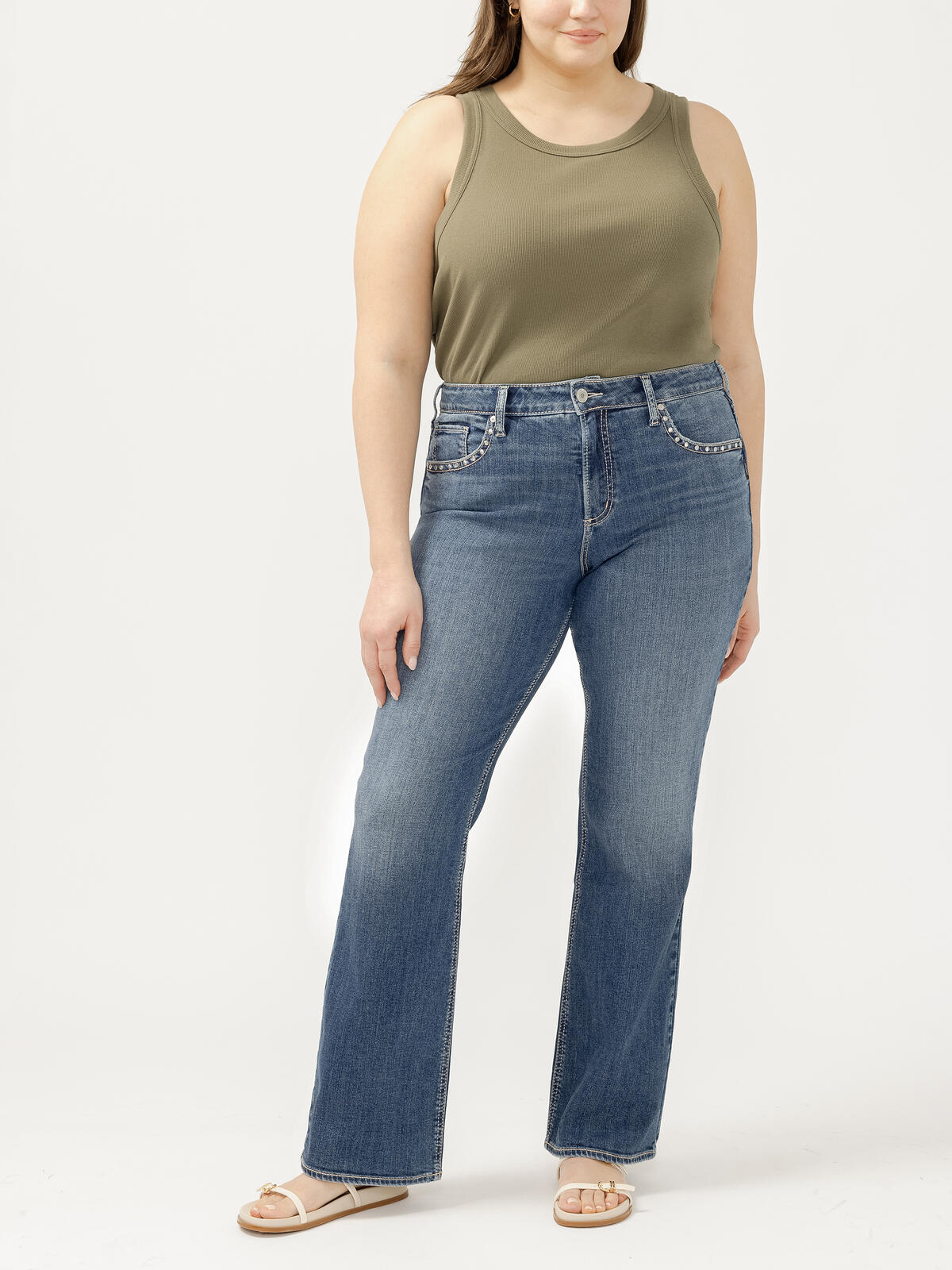 Avery High Rise Bootcut Jeans Plus Size image number 0