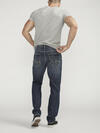 Eddie Athletic Fit Tapered Leg Jeans image number 1