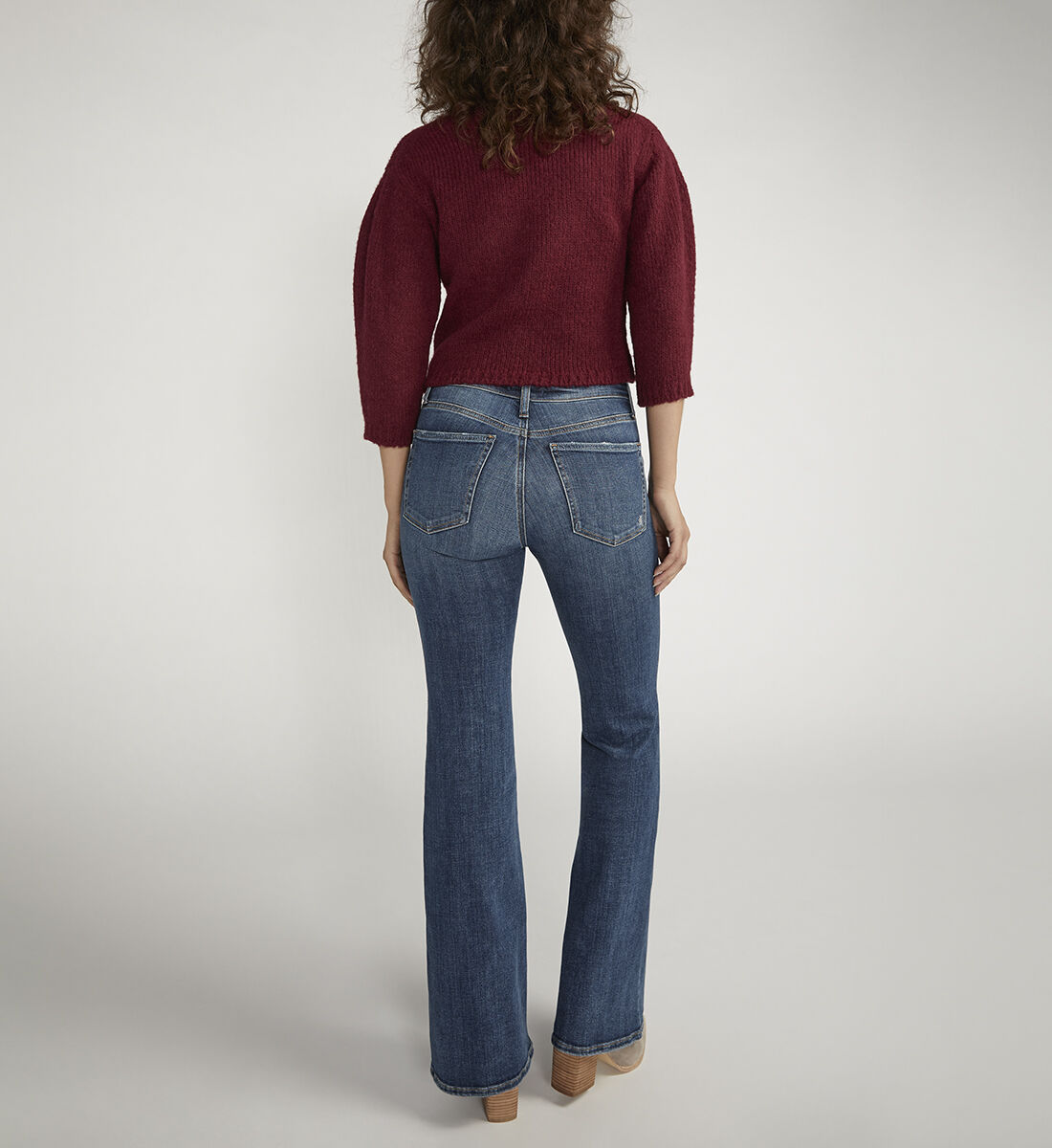 Buy Most Wanted Mid Rise Flare Jeans for CAD 102.00 Silver Jeans