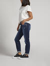 Boyfriend Mid Rise Slim Leg Jeans image number 2
