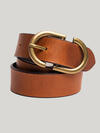Women's Genuine Leather Belt with S Buckle image number 0