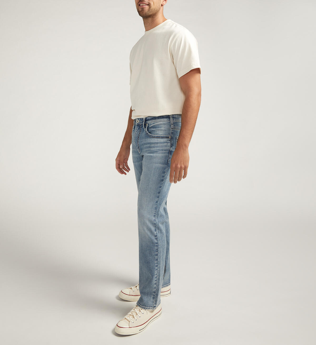 Buy Allan Slim Fit Straight Leg Jeans for CAD 119.00 | Silver Jeans CA New
