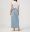 Side Slit Denim Maxi Skirt, , hi-res image number 1