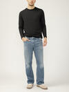 Zac Relaxed Fit Straight Leg Knit Flex Jeans image number 0