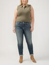 Girlfriend Mid Rise Skinny Leg Jeans Plus Size image number 0