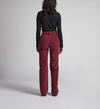 Highly Desirable High Rise Trouser Leg Pants, Wine, hi-res image number 1