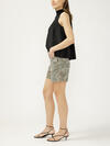 Suki Mid Rise Camo Long Shorts image number 2