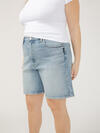 High Rise Long Shorts Plus Size image number 4