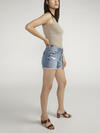 Suki Mid Rise Luxe Stretch Shorts image number 2