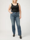 Suki Mid Rise Slim Bootcut Jeans Plus Size image number 0