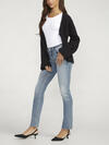 Suki Mid Rise Straight Leg Jeans image number 2