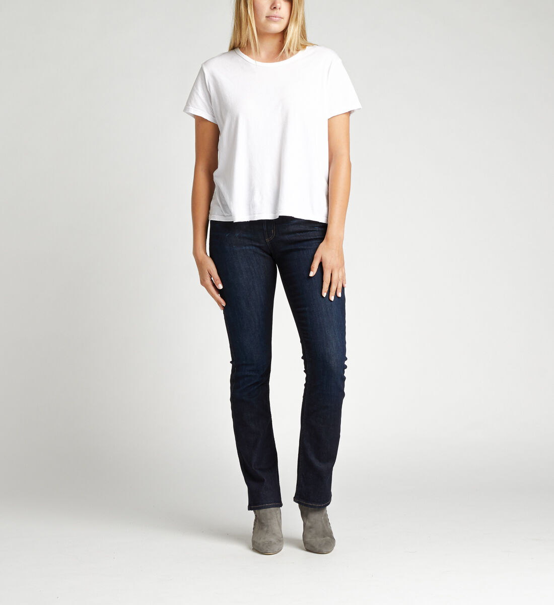 Black slim fit bootcut deals jeans