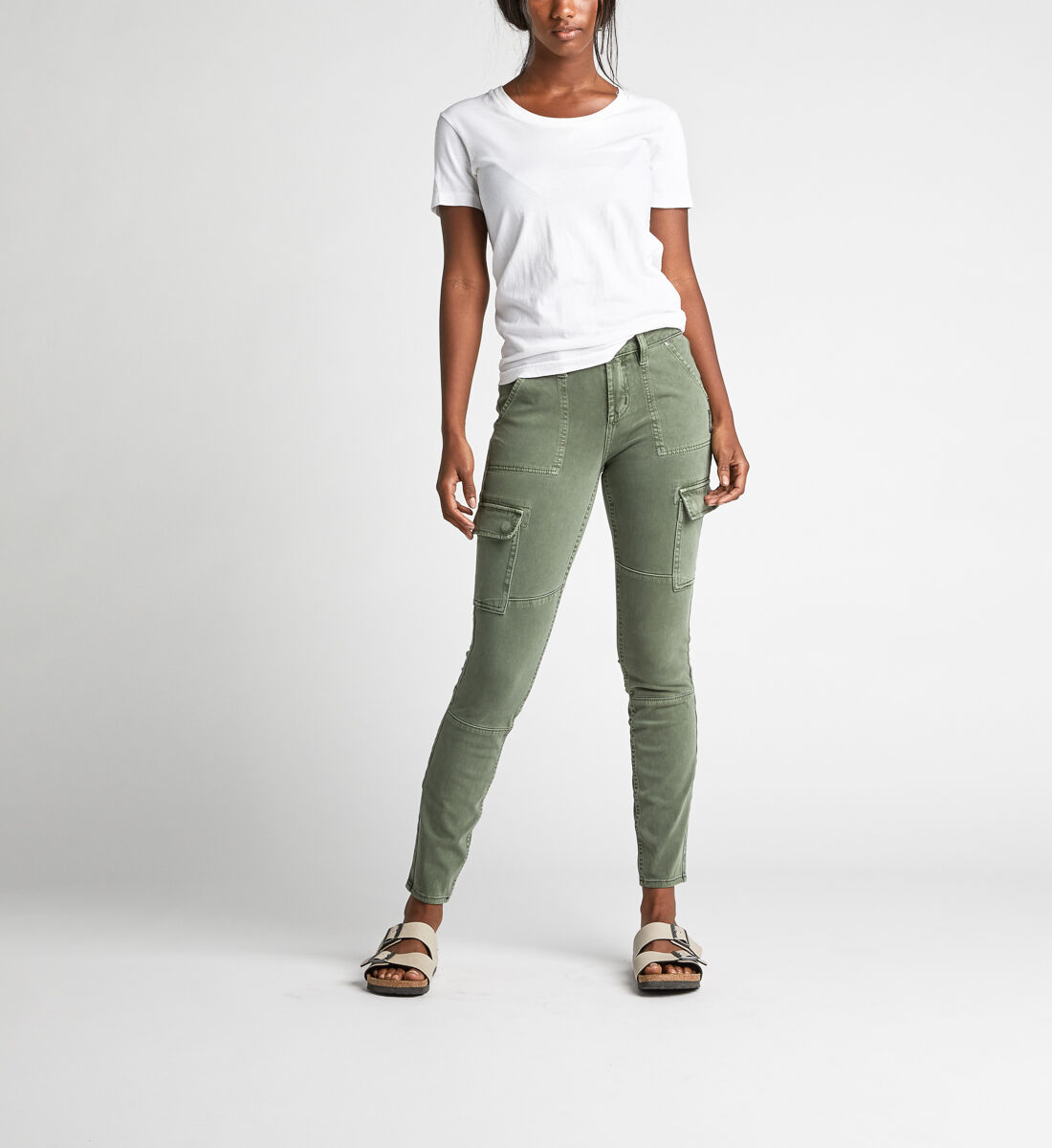 High waisted shop skinny cargo pants