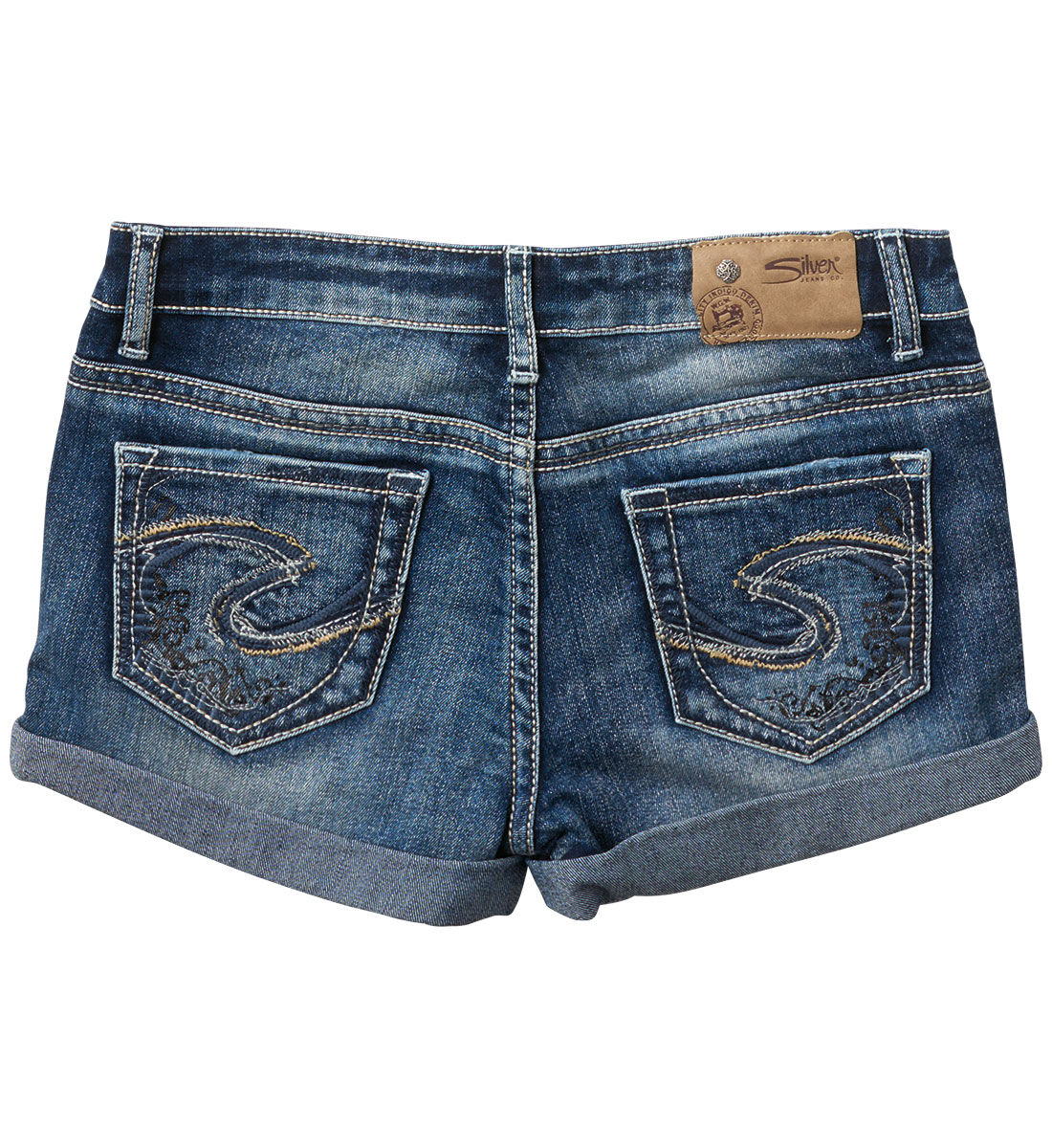 Buy Lacy Cuffed Denim Shorts in Medium Wash 7 16 for CAD 37.00 Silver Jeans CA New