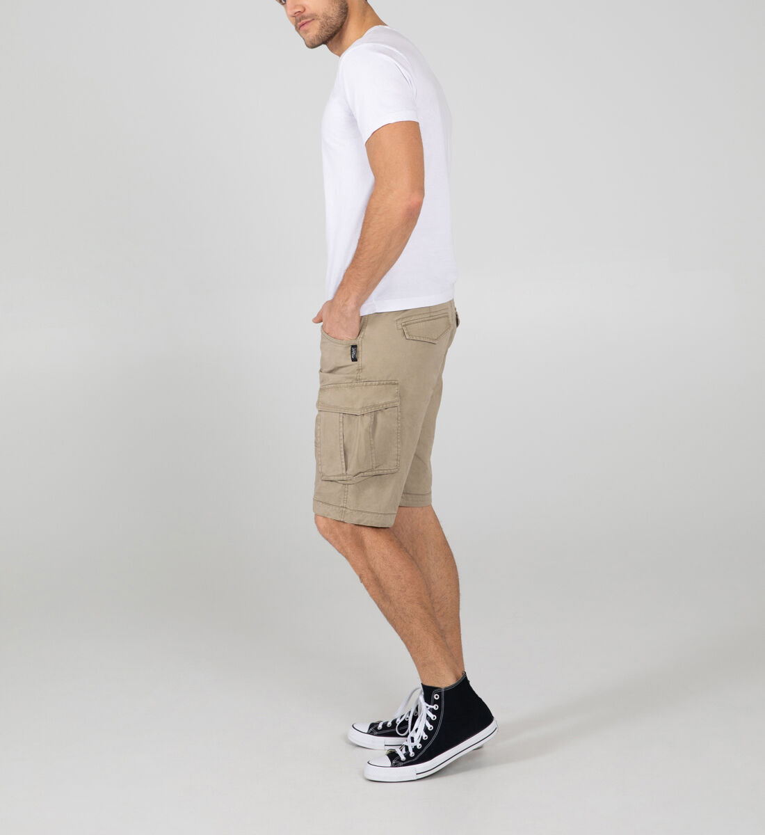 Buy Twill Cargo Shorts for CAD 40.00 Silver Jeans CA New