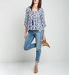 Emery Printed Peasant Blouse, , hi-res image number 2