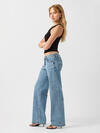 Loose & Low Straight Leg Jeans image number 2