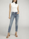 Boyfriend Mid Rise Slim Leg Jeans image number 0