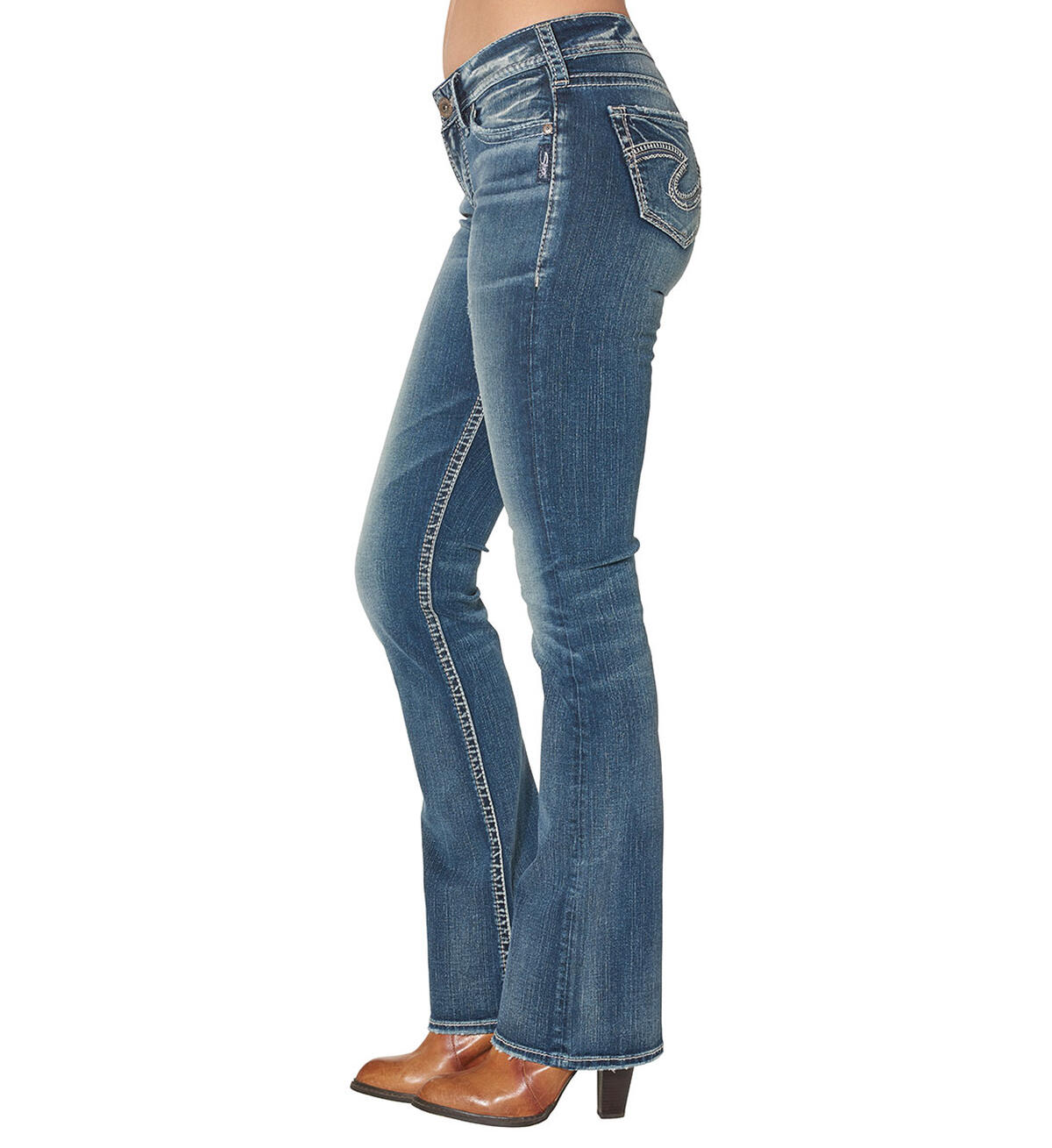 Tuesday Mid Boot Dark Wash, , hi-res image number 2