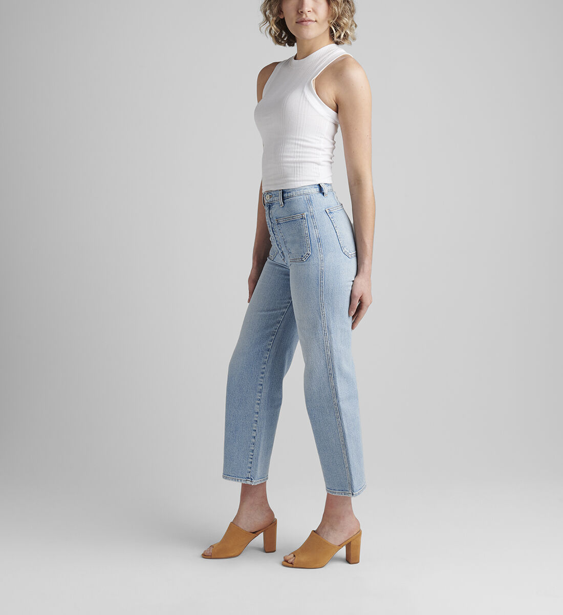 Jeans with high pockets best sale